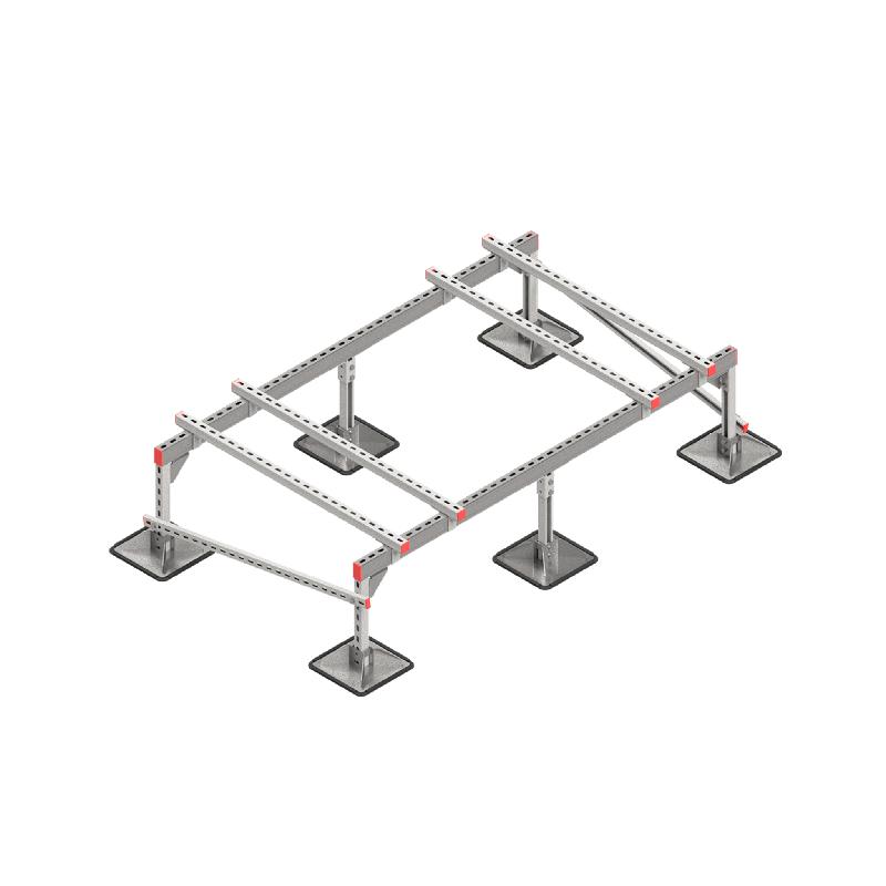Конструкция опорная для установки оборудования TECHNORAPTOR STEELFOOT 2000х1200 КМ TR0137