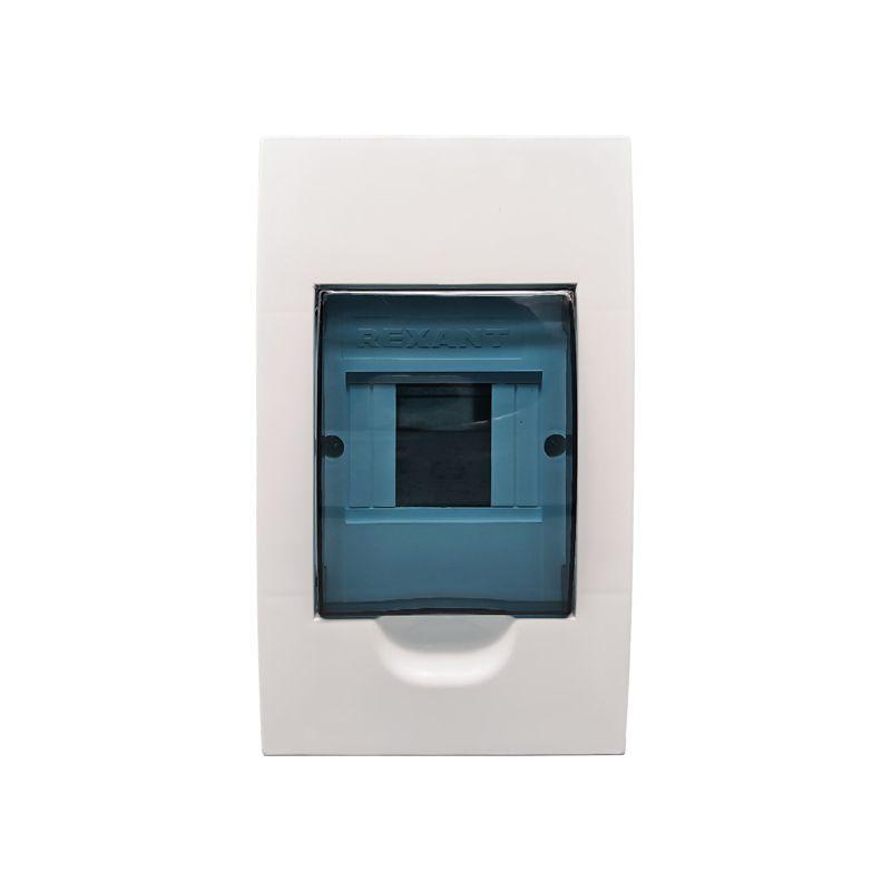 Бокс ЩРВ-П-4 IP41 пластик. бел. Rexant 11-0204