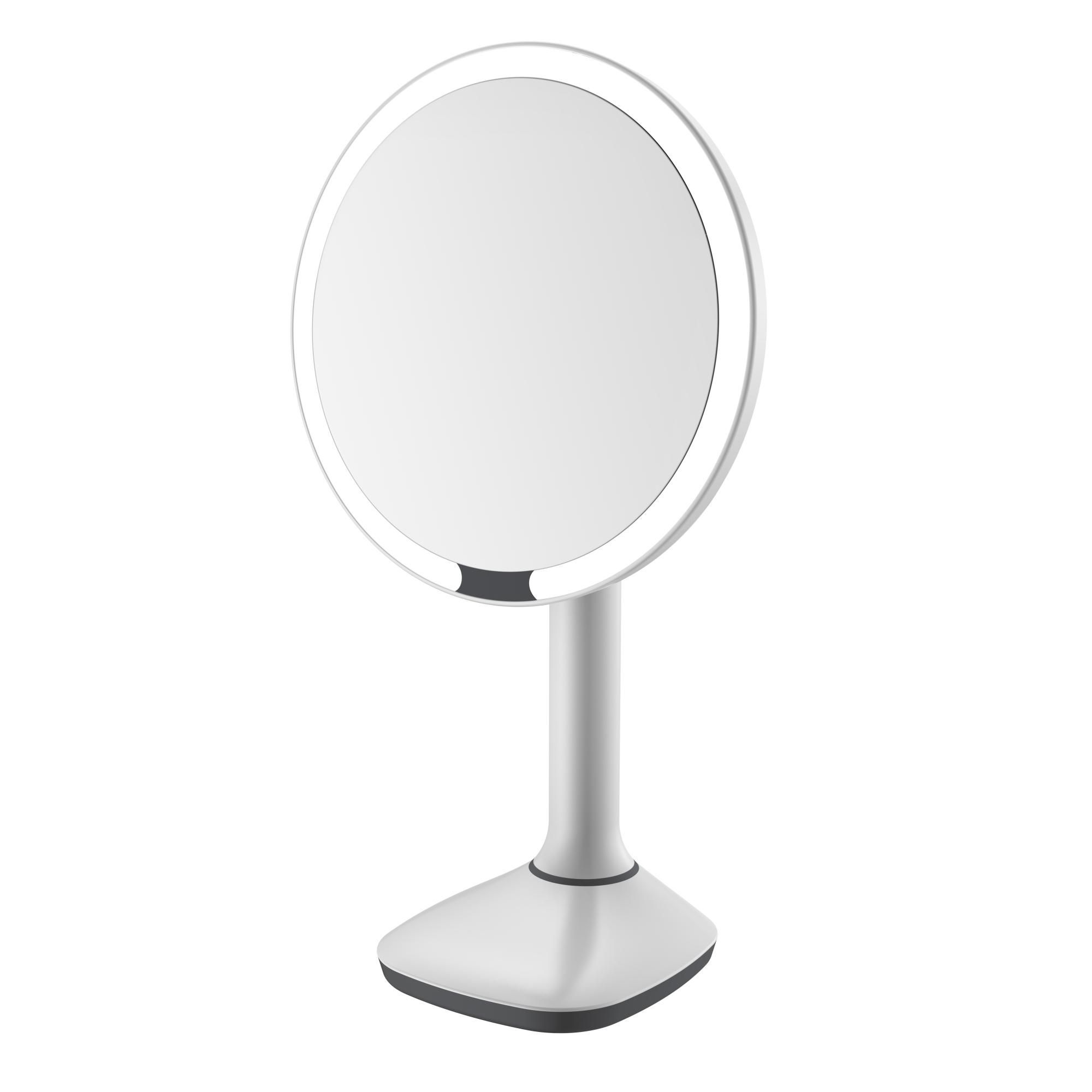 Зеркало косметическое с подсветкой JAVA S-M8888W, белый