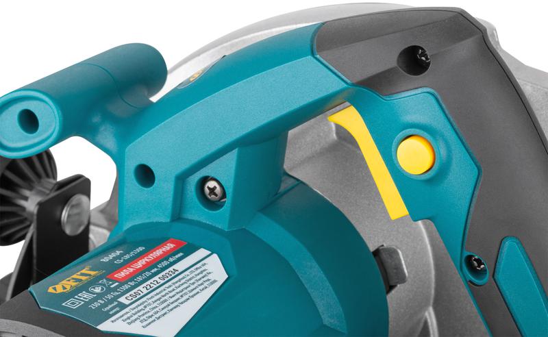 Пила дисковая 1300Вт 4500об/мин 185/20мм железная опора FIT 80404