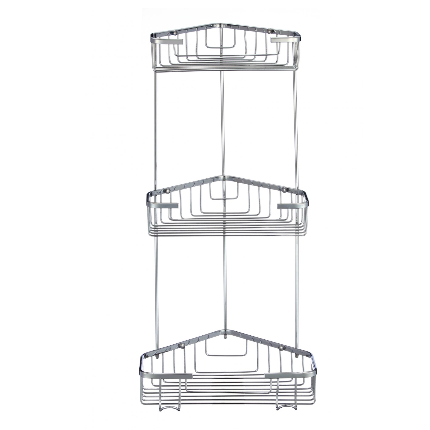 Полка угловая Savol S-002832-3, хром
