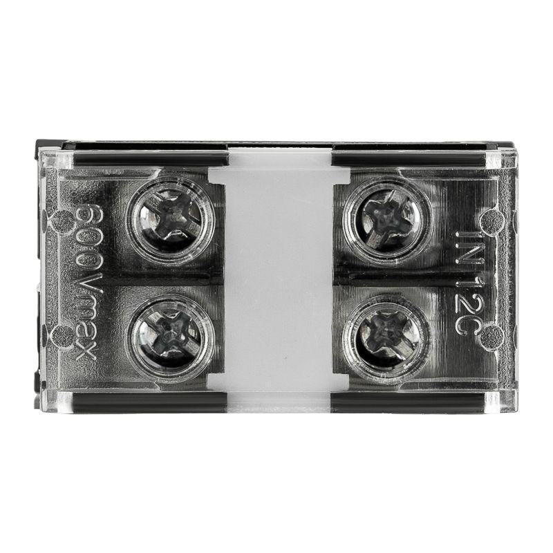 Блок зажимов клеммный БЗД 2п 2.5кв.мм 20А на DIN-рейку Rexant 11-2165