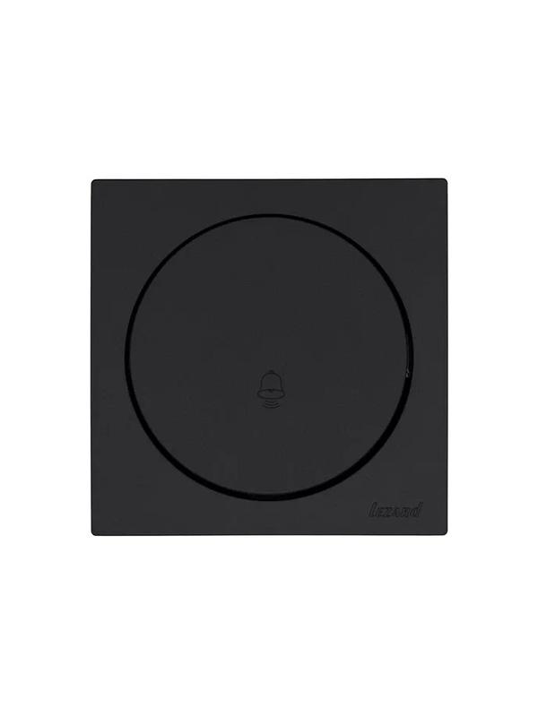 Кнопка звонка СП OSEN механизм черн. бархат LEZARD 743-4288-103