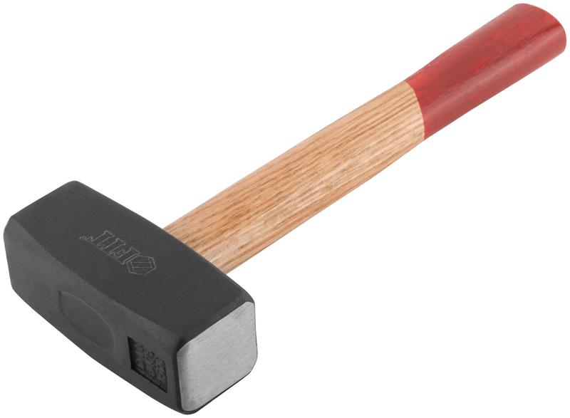 Кувалда кованая Профи 1.5кг деревянная ручка FIT 45115