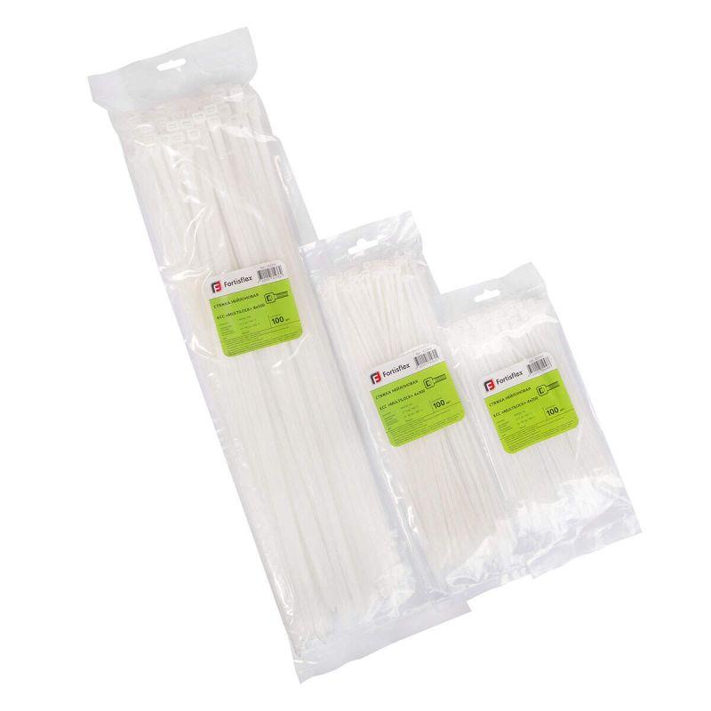 Хомут нейлоновый КСС MULTILOCK 8х500 бел. (уп.100шт) Fortisflex 102314