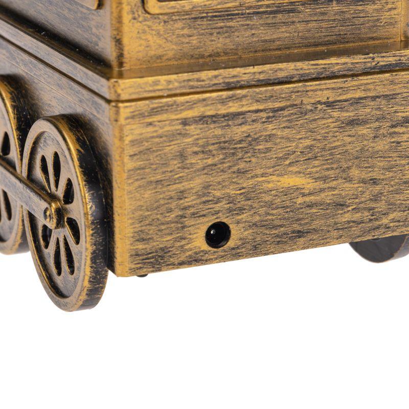 Фонарь декоративный "Паровоз" с эффектом снегопада и подсветкой Neon-Night 501-166