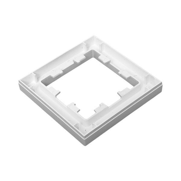 Рамка 1-м Эпика пластик алюм. EKF UP1-FPA-01