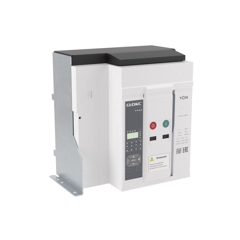 Выключатель автоматический воздушный 4P 630А 66кА pro ANX06N расцепитель ETA стац. горизонт./вертикал. подключение YON ANX06NS4FH522200K