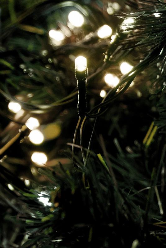 Гирлянда "Нить" LD100C-GWW 100LED тепл. бел. 10м 8 режимов IP44 SHLights 4690601052919