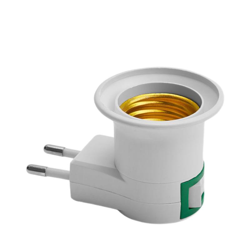 Патрон-переходник с E27 на розетку (для лампы E27) с выключ. 250хH61 FERON 41039