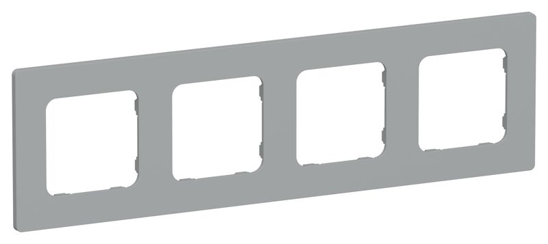 Рамка 4-м СП FLITE РУ-4-К-ФлС сер. IEK FI-M42-32-20-K03