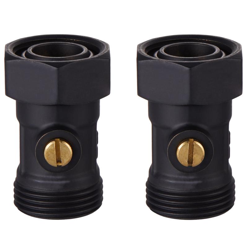 Набор нижнего подключения прямой раздельный 3/4х3/4ЕК черн. Royal Thermo НС-1559435