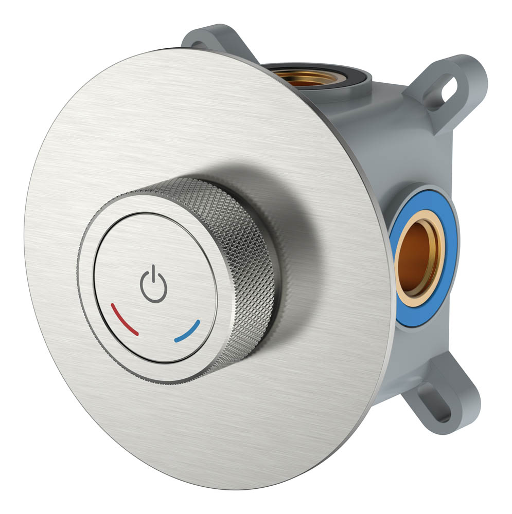 Смеситель автоматический встроенный TECH Nickel Brush