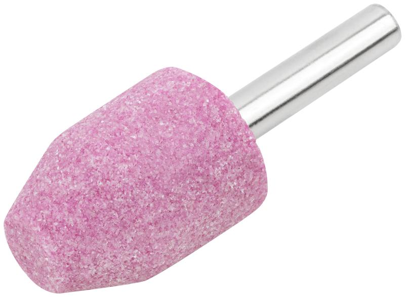 Шарошка абразивная по металлу хвостовик 6мм цилиндр со скосом 18х27мм FIT 36958