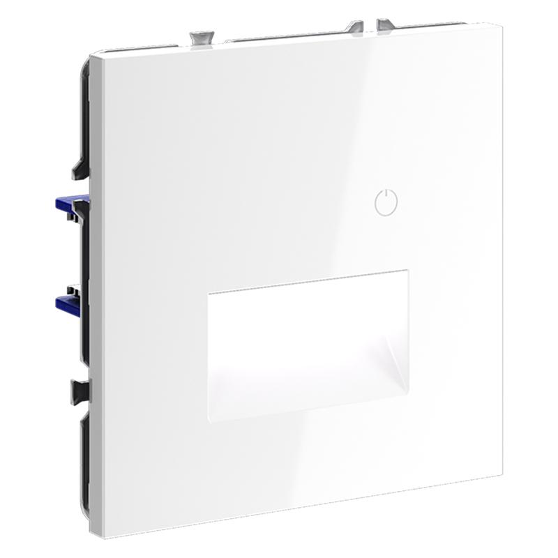 Подсветка светодионая СП S70 с датчиком механизм бел. глянцевый Voltum VLS070701