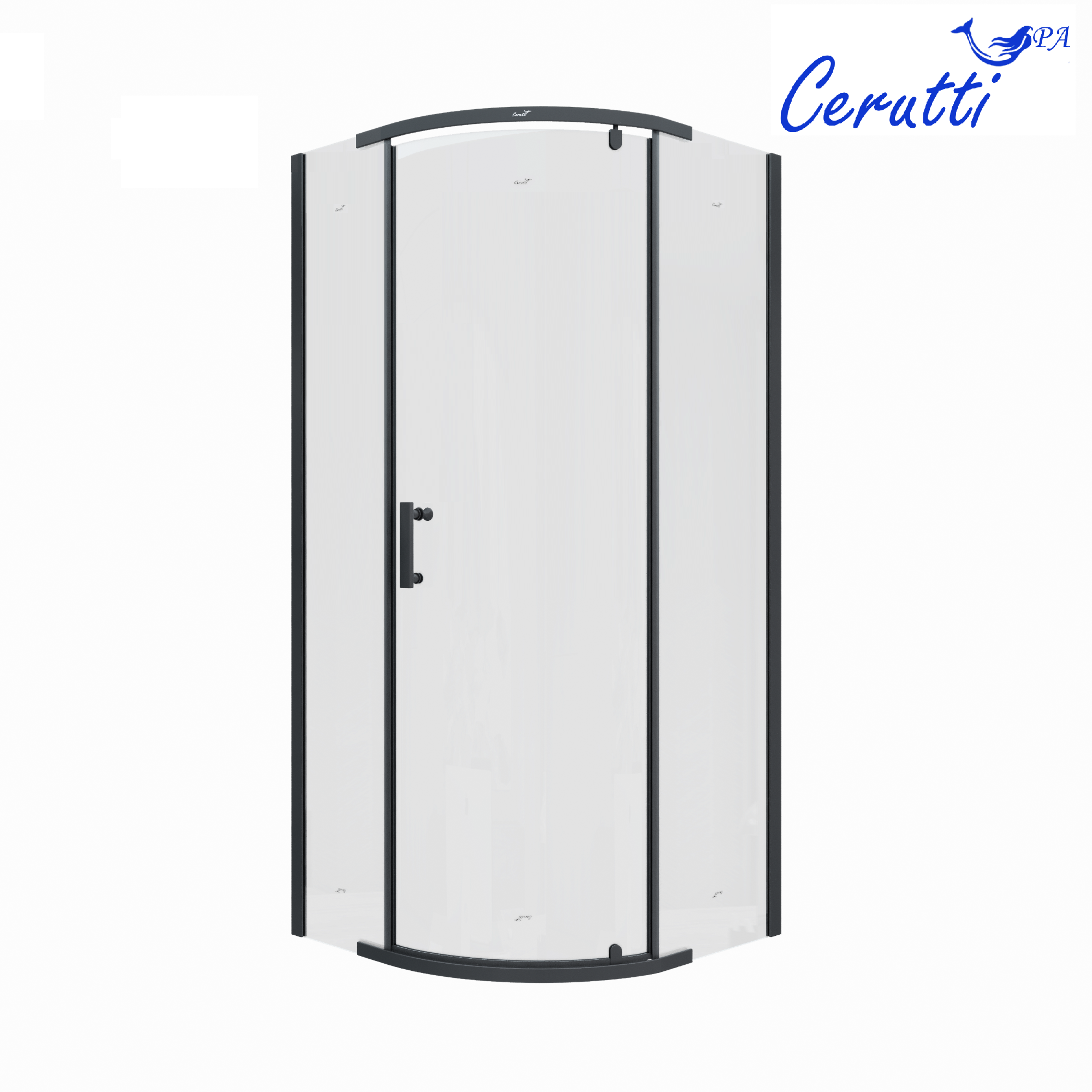 Ограждение KORRA Z90B душевое Ceruttispa  без поддона (90x90x195)