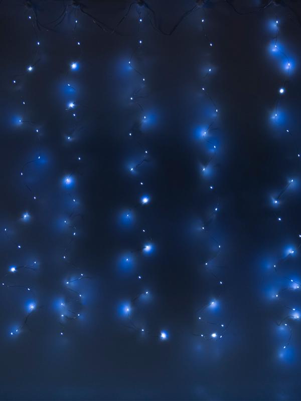 Гирлянда "Занавес" ICLLDM200W-C 200LED бел. 3х2м 8 режимов IP20 SHLights 4690601054340