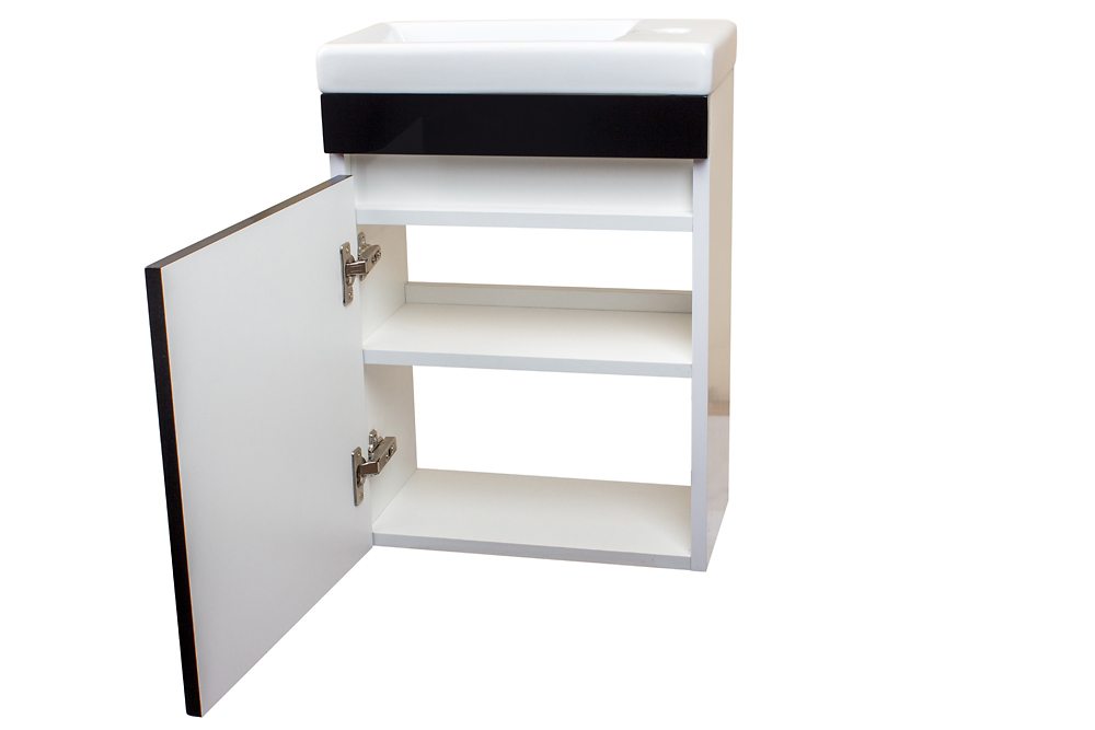 Тумба подвесная "Compact", Como 40, Люкс черный