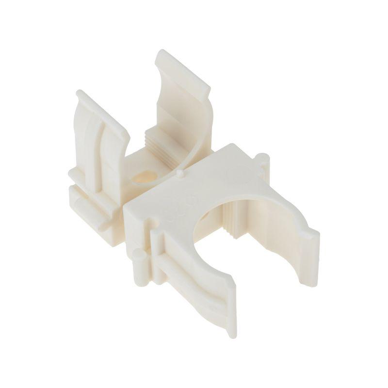 Держатель для труб (клипса) d20мм для монтажного пистолета бел. Rexant 28-0420-3