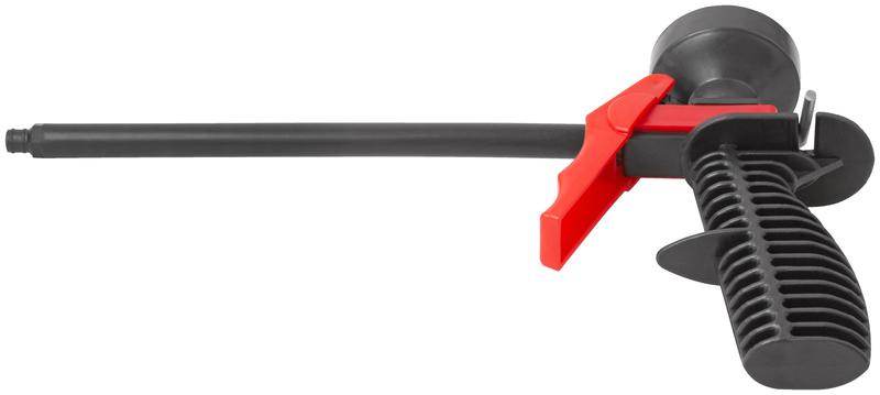 Пистолет для монтажной пены пластик. корпус пластик. трубка КУРС 14257