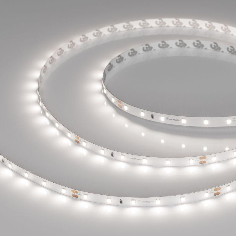 Лента светодиодная UL-A60-8mm 24V Day 5000К 4.8Вт/м IP20 (уп.5м) Arlight 042281