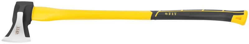 Топор-колун "ушастый" кованый 800мм 2000г фибергласовая длинная ручка FIT 46174