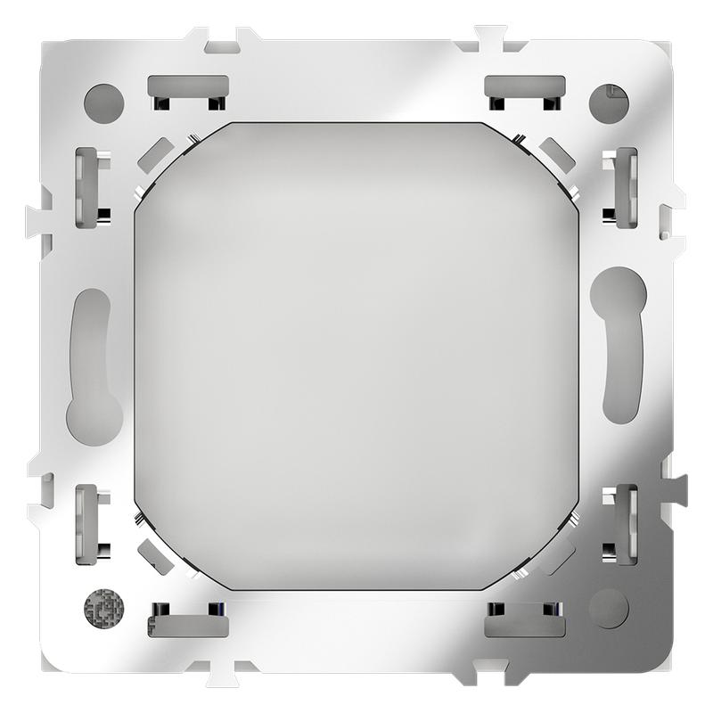 Заглушка СП S70 с суппортом механизм бел. матов. Voltum VLS080102