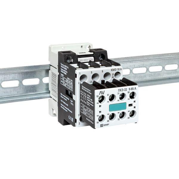 Комплект КМЭ 1НЗ 18А кат. 400В АС 2НО+2НЗ AVERES EKF ctr-s-18-01-400-av-22