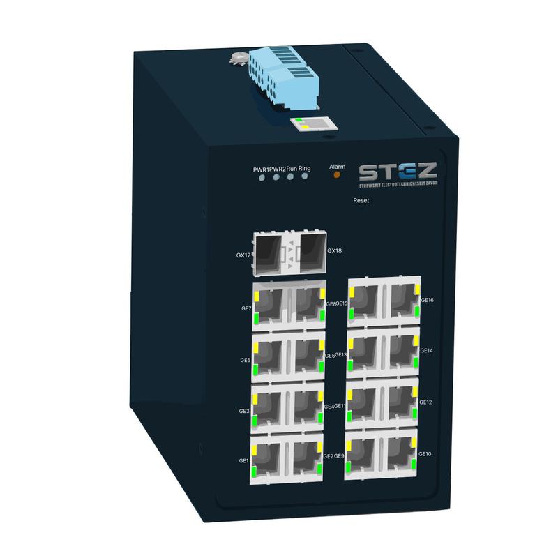 Коммутатор промышленный STEZ3216G-2GSFP-PN СТЭЗ 70110043
