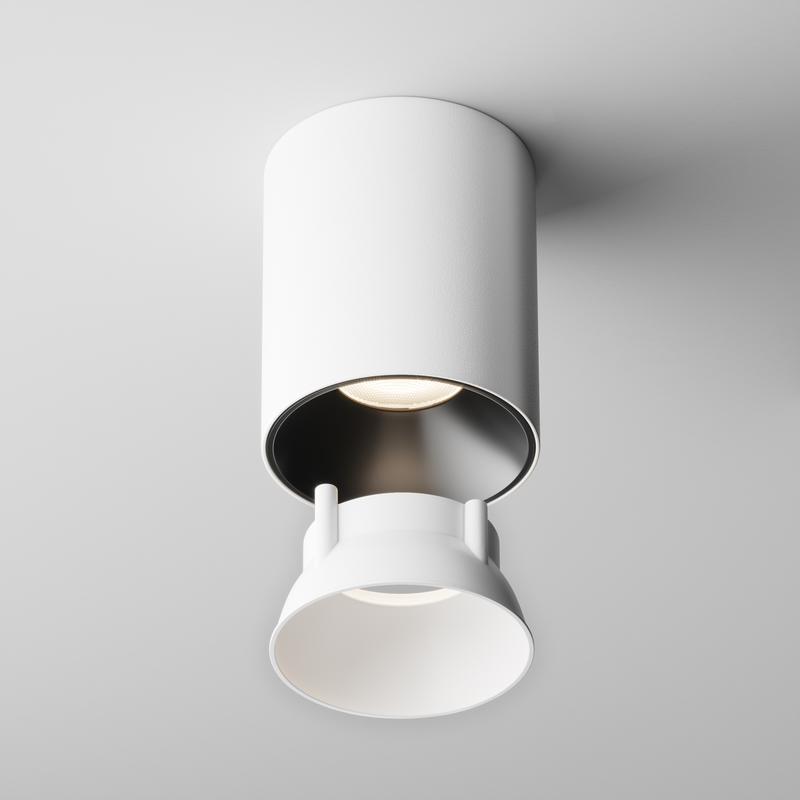 Рамка-отражатель декоративная для светильников Alfa LED бел. Maytoni Ring12-15W-RD-W