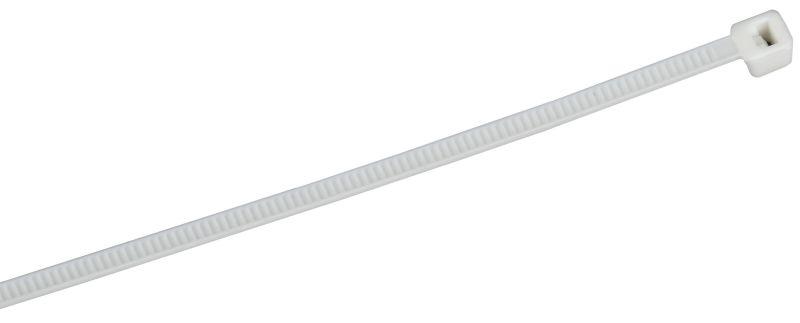 Хомут 2.5х100мм P6.6 самозатухающий бел. (уп.100шт) IEK UHH90-D025-100-100-K01