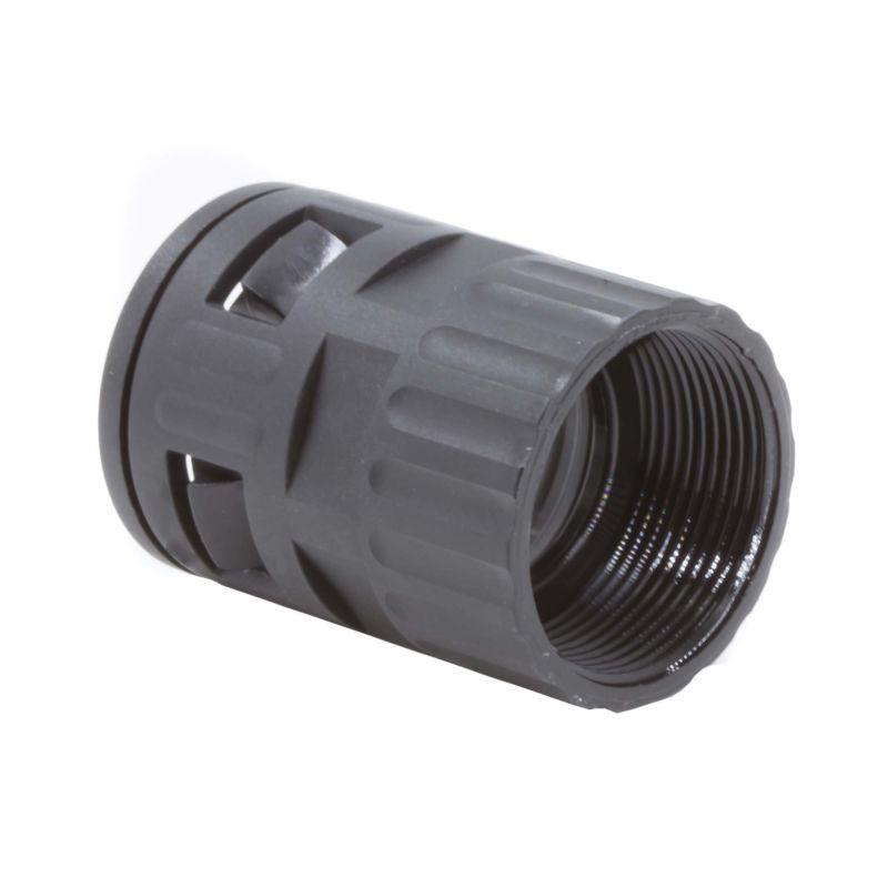 Муфта с внутренней резьбой DN 23мм М25х1.5 полиамид черн. DKC PAI23M25N