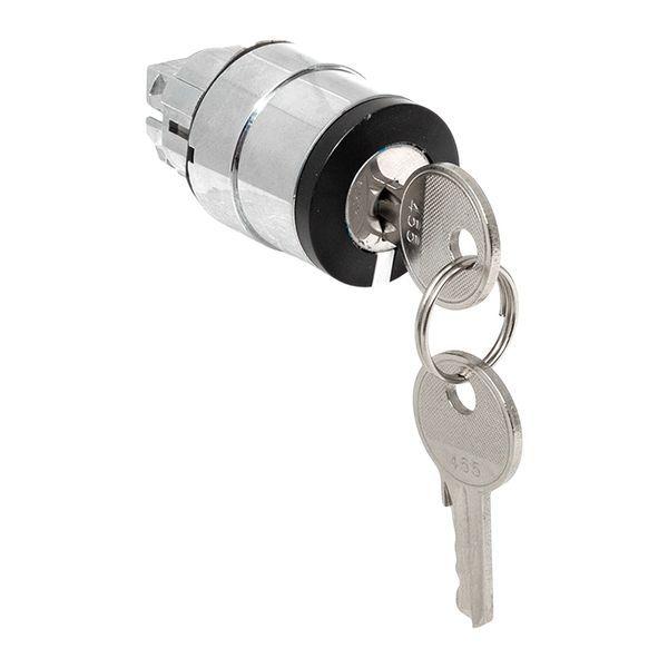 Механизм переключателя исполнительный XB4 IP65 на 3 положения с замком с извлечением ключа во всех положениях EKF XB4BG3F-3P-65