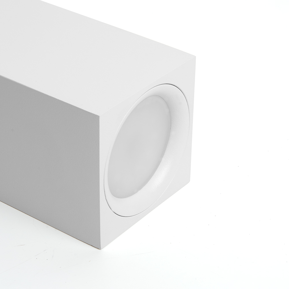 Светильник ДСО GU10 без лампы на подвесе белый