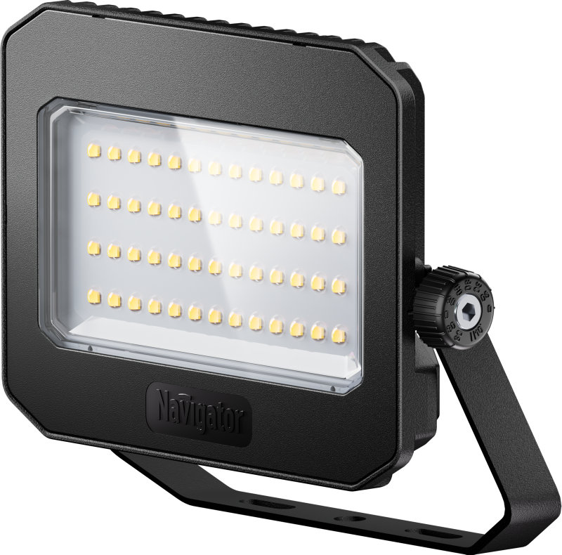 Прожектор светодиодный 95 631 NFL-04-50-4K-BL-D70-LED 50Вт 4000К IP65 5850лм черн. NAVIGATOR 95631