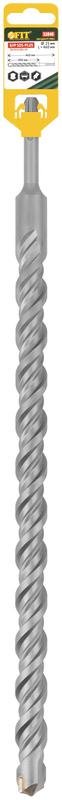 Бур по бетону SDS PLUS профи W-образная вставка двойная спираль 25х460мм FIT 32848