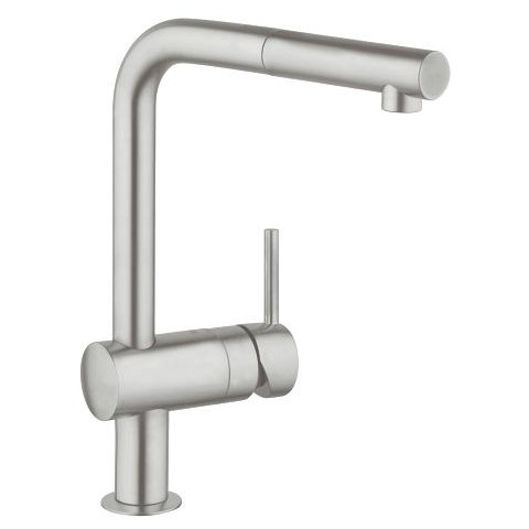 Смеситель Grohe Minta 32168DC0 для кухни с выдвижным изливом