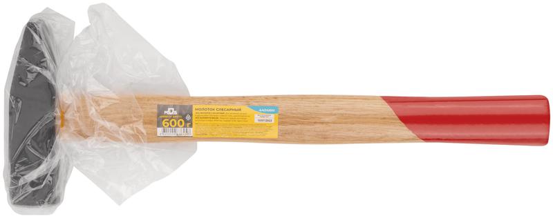 Молоток 600г деревянная ручка MOS 44046М
