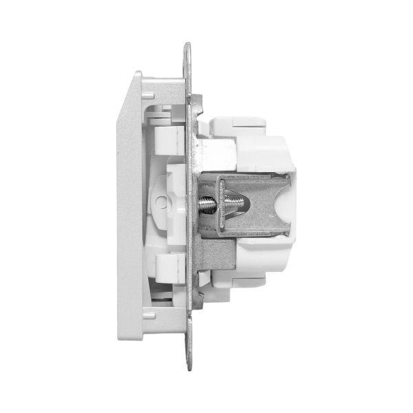 Выключатель карточный Эпика с подсветкой механизм алюм. EKF UP1-SWA-card