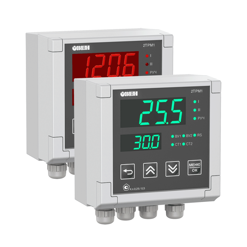 Измеритель-регулятор микропроцессорный 2ТРМ1-Щ1.У2.РИ.RS ОВЕН 144524