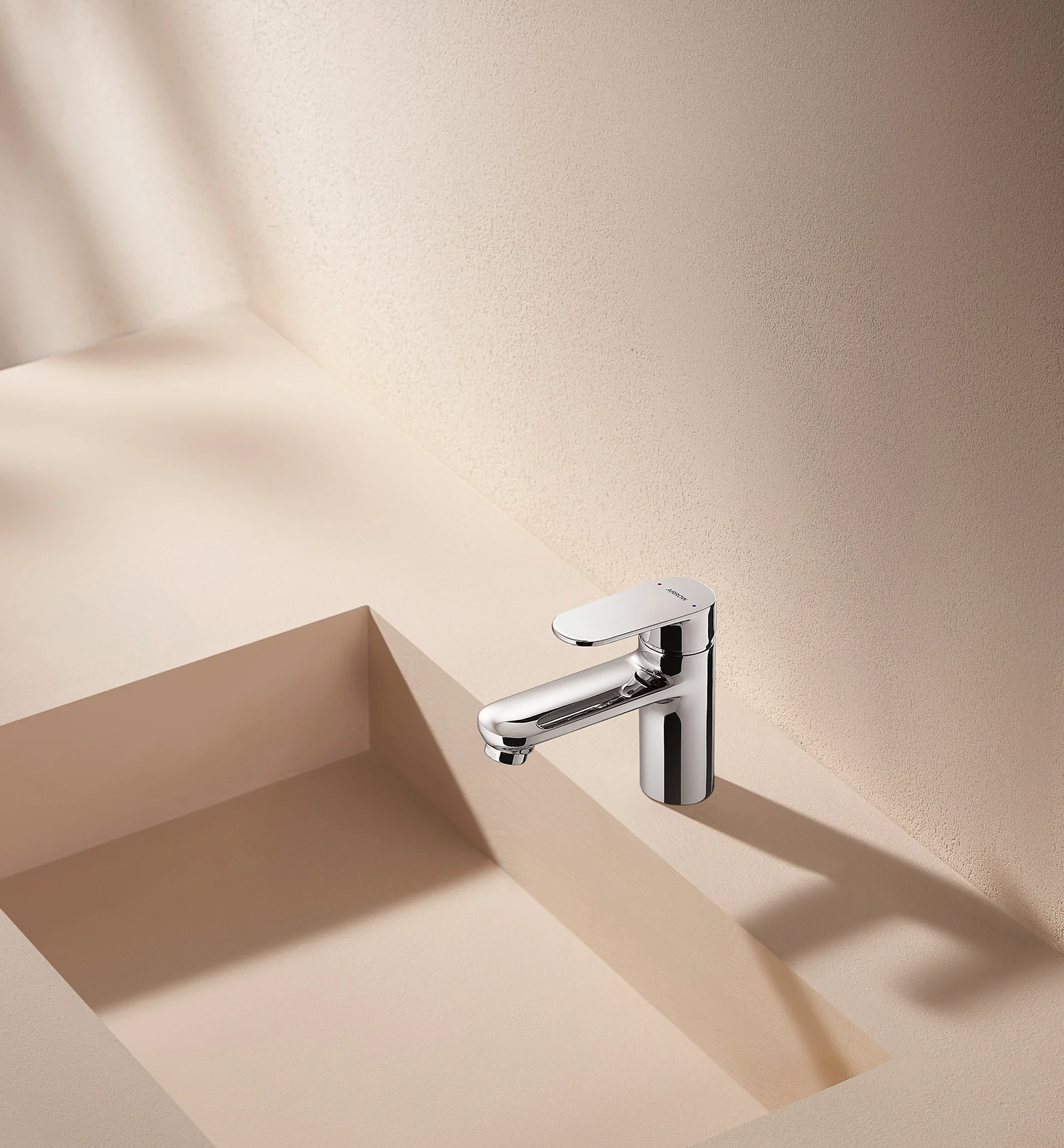 Смеситель для раковины ARROW AHMP4113CP, хром