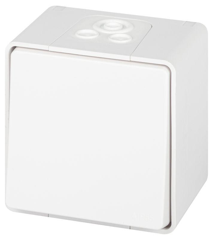 Переключатель Эксперт 11-1503-01 IP55 10АХ-250В ОУ бел. Эра Б0063301