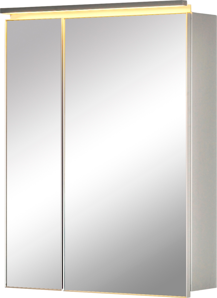 Зеркало-шкаф De Aqua Алюминиум 60 261750 серебро