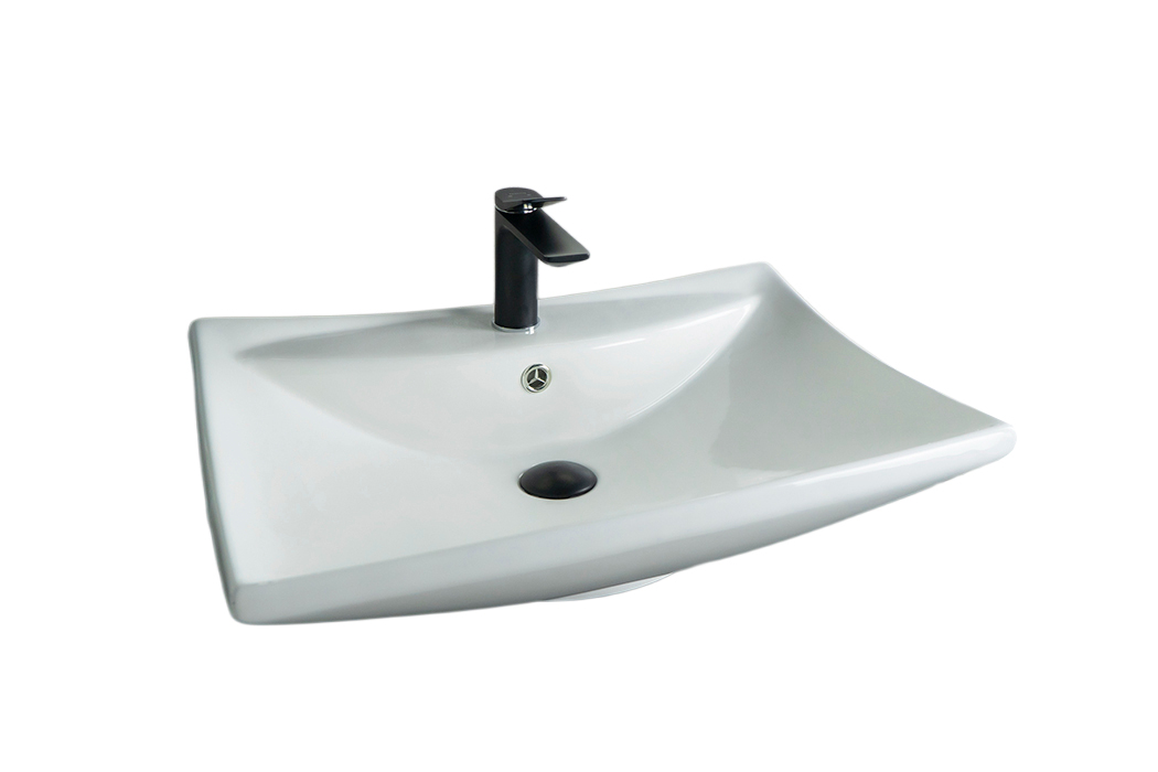 Раковина Gid N9111 51122 накладная белая 60x46x17