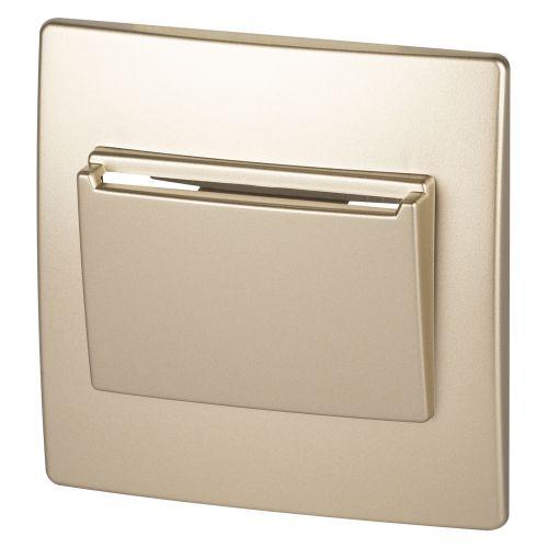 Накладка на карточный выключатель Эра12 12-6201-04 на 12-4105-99 шампань Эра Б0043203