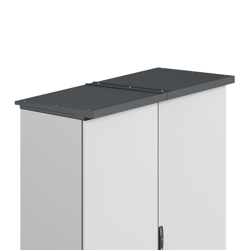 Заглушка для козырька R5TTL корпусов CQE Г=800мм RAL7011 DKC R5TTLPG80