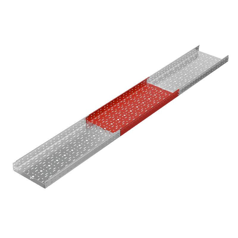 Лоток перфорированный 80х400 L4000 1.5мм "Быстрый монтаж ПЛЮС" КМ PL12533