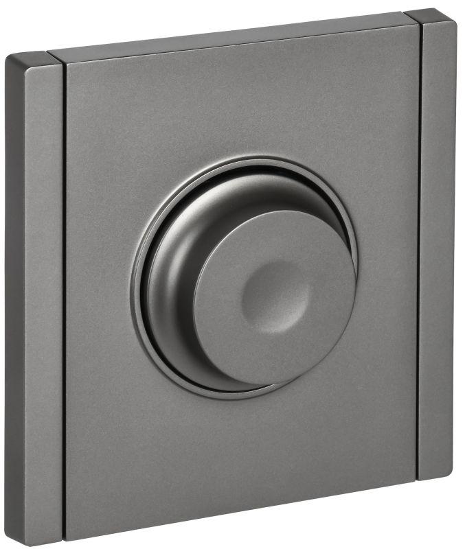 Светорегулятор поворотно-нажимной СП FORTE&PIANO FP554 600Вт сталь IEK FP-D20-0600-K46