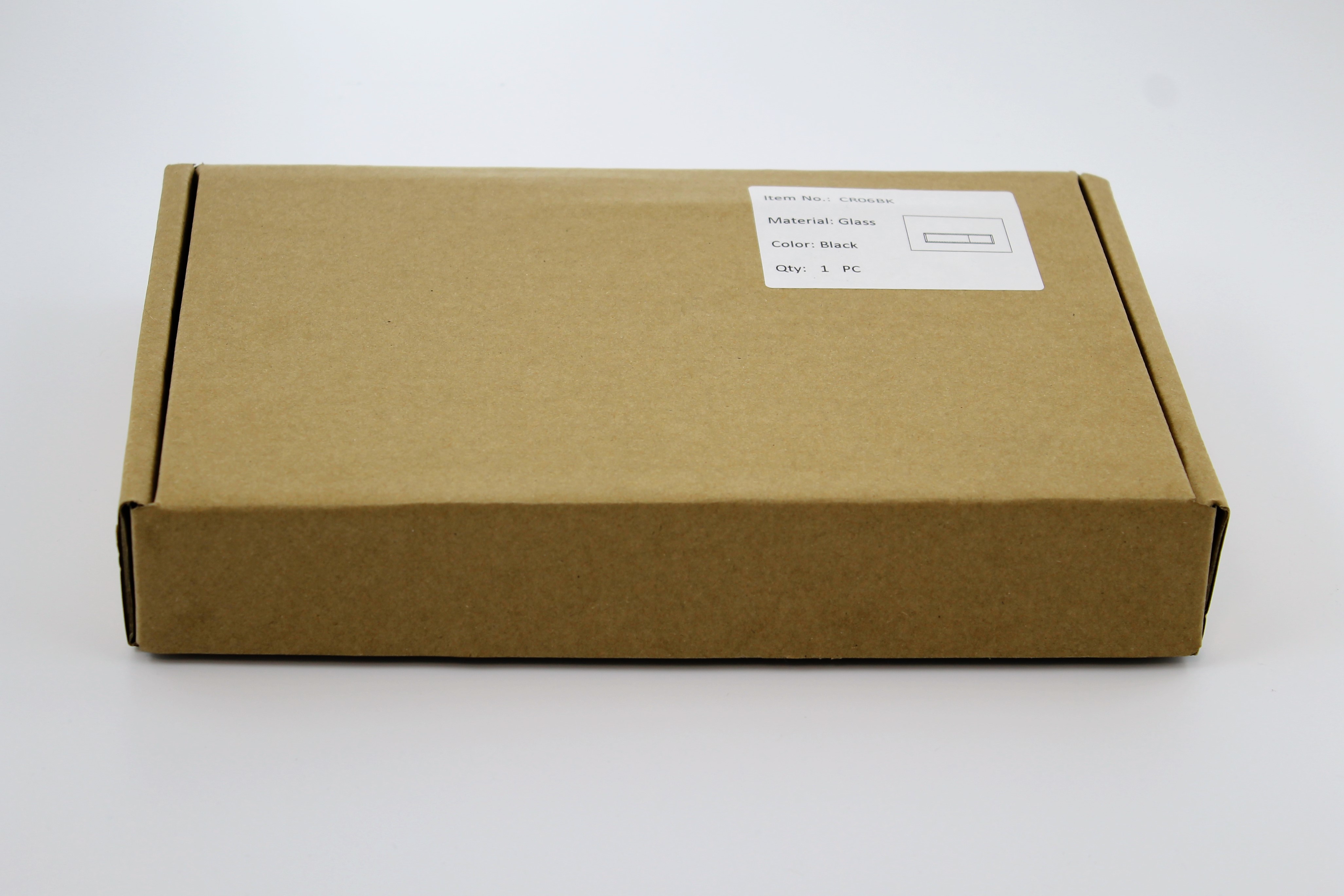 Кнопка CR05BK смыва для инсталляций Ceruttispa (черная, матовая)