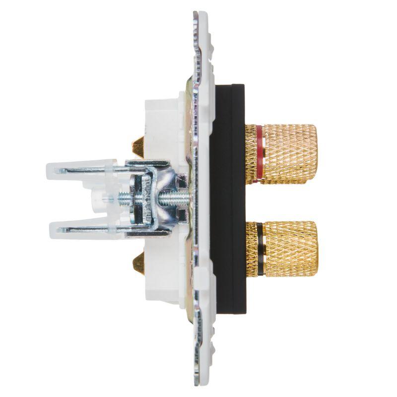 Аудиорозетка 4-м SKANDY SK-A01Bl черн. IEK SK-S40-K02